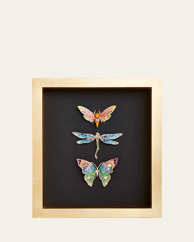 Butterfly Dragonfly Moth Wall Art